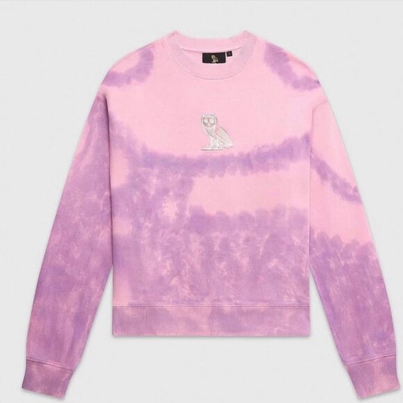 OVO Women's Tie-Dye Owl Crewneck Sweatshirt - Picture 2 of 11